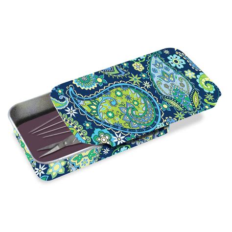 Janlynn Blue Paisley Magnetic Storage Case